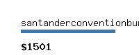 santanderconventionbureau.com Website value calculator