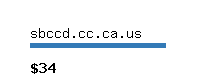 sbccd.cc.ca.us Website value calculator