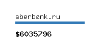 sberbank.ru Website value calculator