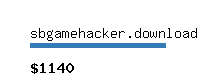 sbgamehacker.download Website value calculator