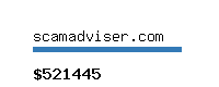 scamadviser.com Website value calculator