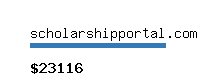 scholarshipportal.com Website value calculator