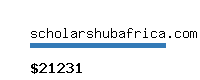 scholarshubafrica.com Website value calculator