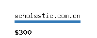 scholastic.com.cn Website value calculator