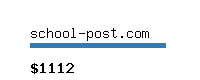 school-post.com Website value calculator