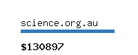 science.org.au Website value calculator