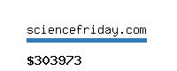 sciencefriday.com Website value calculator