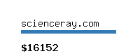 scienceray.com Website value calculator