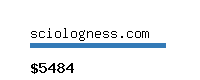 sciologness.com Website value calculator