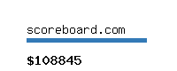 scoreboard.com Website value calculator