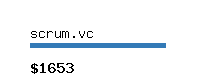 scrum.vc Website value calculator