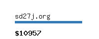 sd27j.org Website value calculator