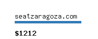 seatzaragoza.com Website value calculator