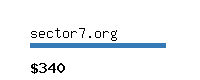 sector7.org Website value calculator