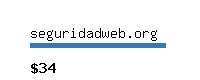 seguridadweb.org Website value calculator