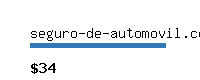 seguro-de-automovil.com Website value calculator