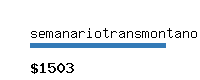 semanariotransmontano.com Website value calculator