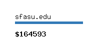 sfasu.edu Website value calculator