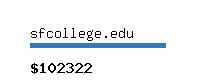 sfcollege.edu Website value calculator