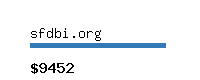 sfdbi.org Website value calculator