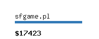 sfgame.pl Website value calculator