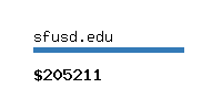 sfusd.edu Website value calculator