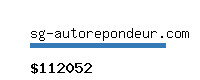 sg-autorepondeur.com Website value calculator