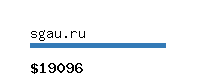 sgau.ru Website value calculator