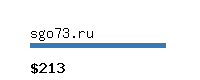 sgo73.ru Website value calculator