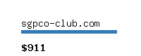 sgpco-club.com Website value calculator