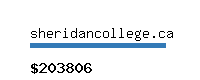 sheridancollege.ca Website value calculator