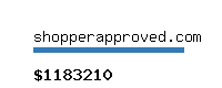 shopperapproved.com Website value calculator