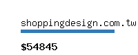 shoppingdesign.com.tw Website value calculator