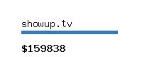 showup.tv Website value calculator