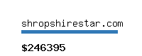 shropshirestar.com Website value calculator