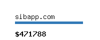 sibapp.com Website value calculator
