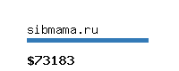 sibmama.ru Website value calculator