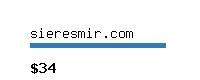 sieresmir.com Website value calculator