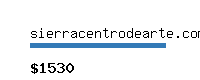 sierracentrodearte.com Website value calculator