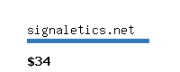 signaletics.net Website value calculator