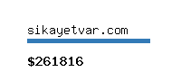 sikayetvar.com Website value calculator