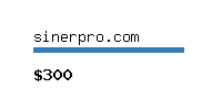 sinerpro.com Website value calculator