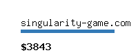 singularity-game.com Website value calculator