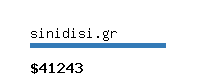 sinidisi.gr Website value calculator