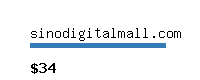sinodigitalmall.com Website value calculator