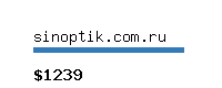 sinoptik.com.ru Website value calculator