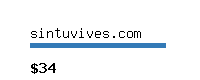 sintuvives.com Website value calculator