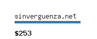 sinverguenza.net Website value calculator