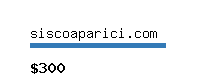 siscoaparici.com Website value calculator