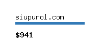 siupurol.com Website value calculator